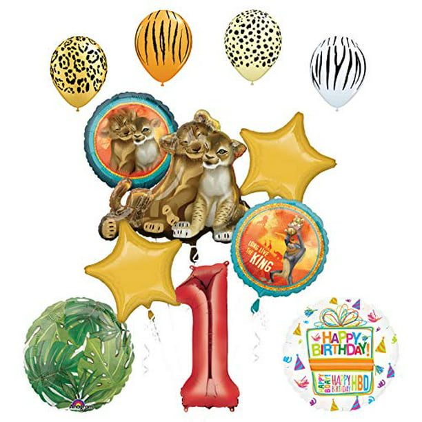 Disney Junior The Lion Guard Birthday Latex Balloons Party Supplies 12 6ct